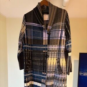 Aldo + Martins Wool Cardigan/Sweater Coat, Sz M